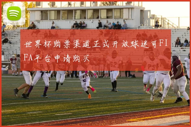 世界杯购票渠道正式开放球迷可FIFA平台申请购买